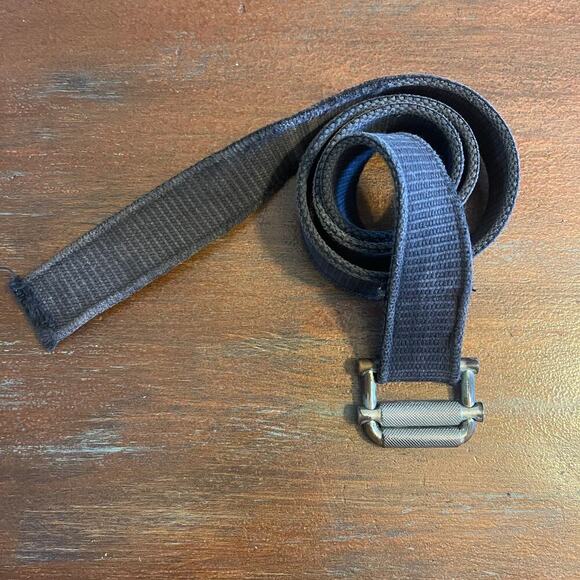 Ralph Lauren Men's Canvas Heavy Duty Hardware Belt - Picture 1 of 5